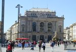 L'Opéra sur la Place de la Comédie à Montpellier